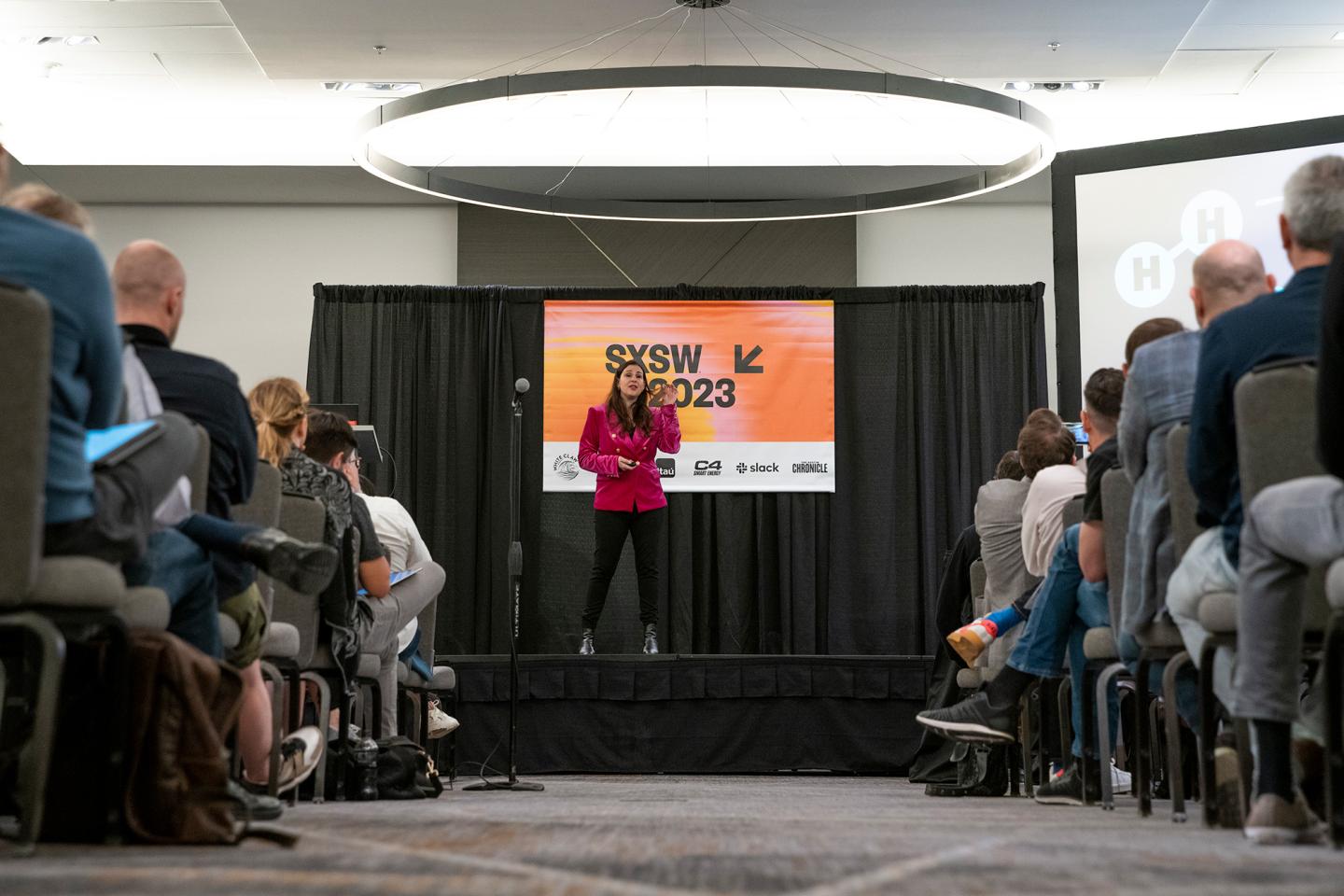 EDF Scientist Ilissa Ocko presents "Hydrogen Energy: Climate Hope or Climate Hype?" at South by Southwest (SXSW) Conference
