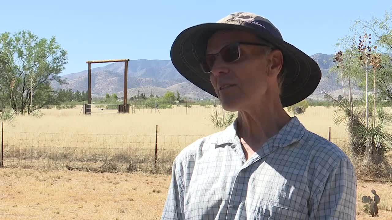 Steve Kisiel  standing on his ranch