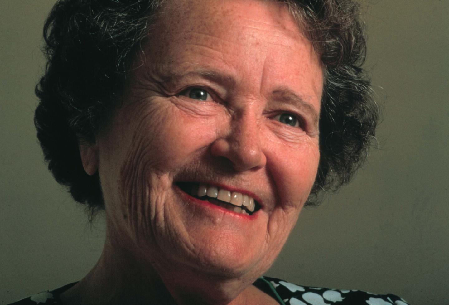 Dr. Ruth Patrick smiling