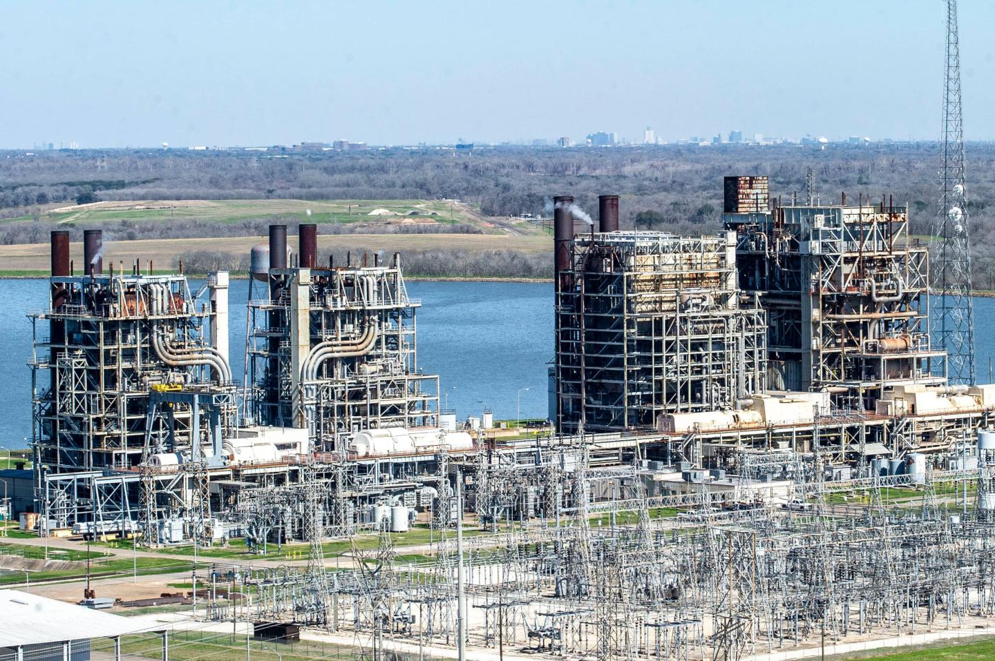 A natural gas power plant in Texas
