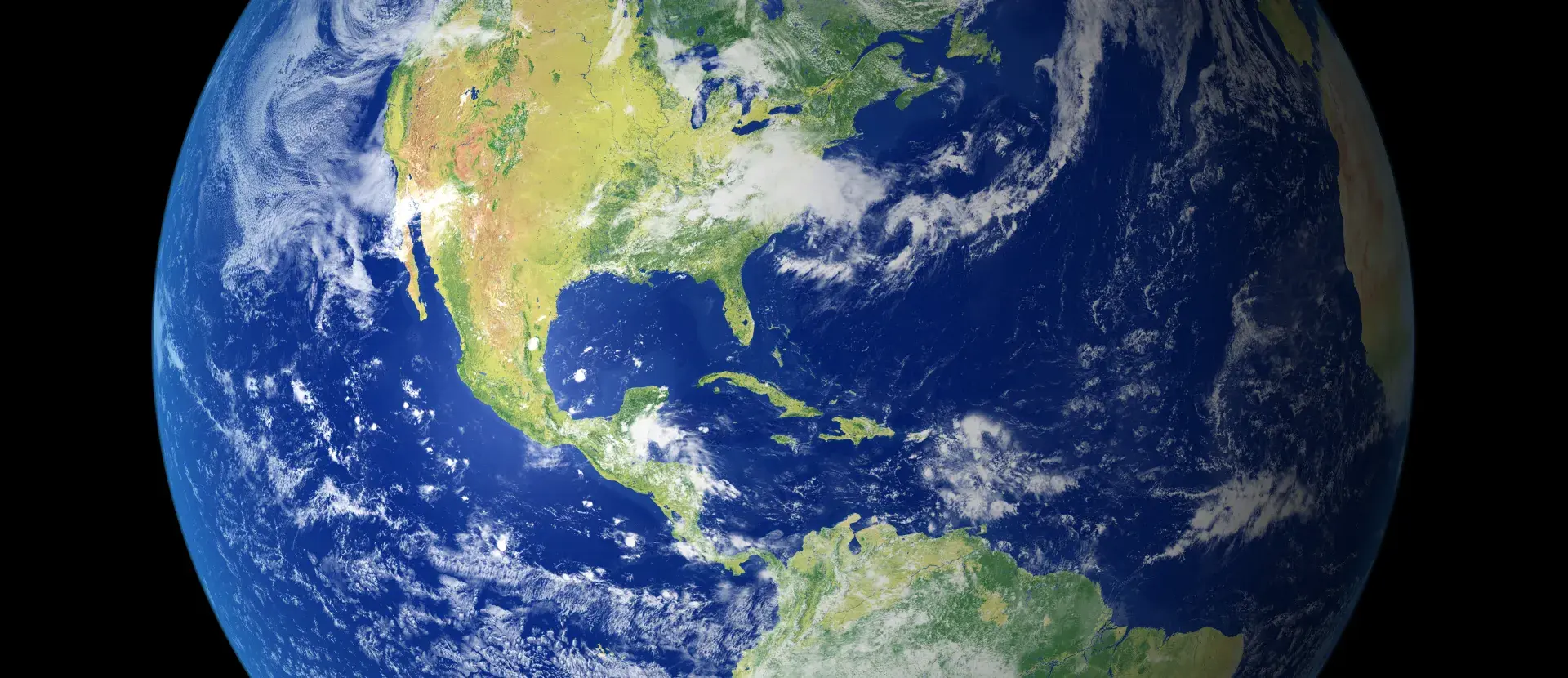 A shot of the whole Earth