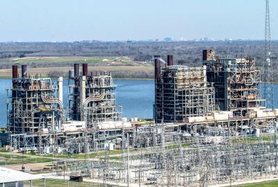 A natural gas power plant in Texas