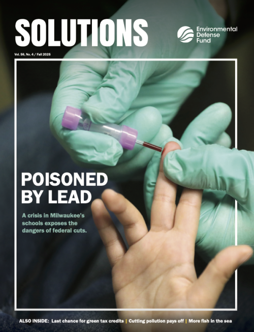 Cover for Solutions Fall 2025 issue